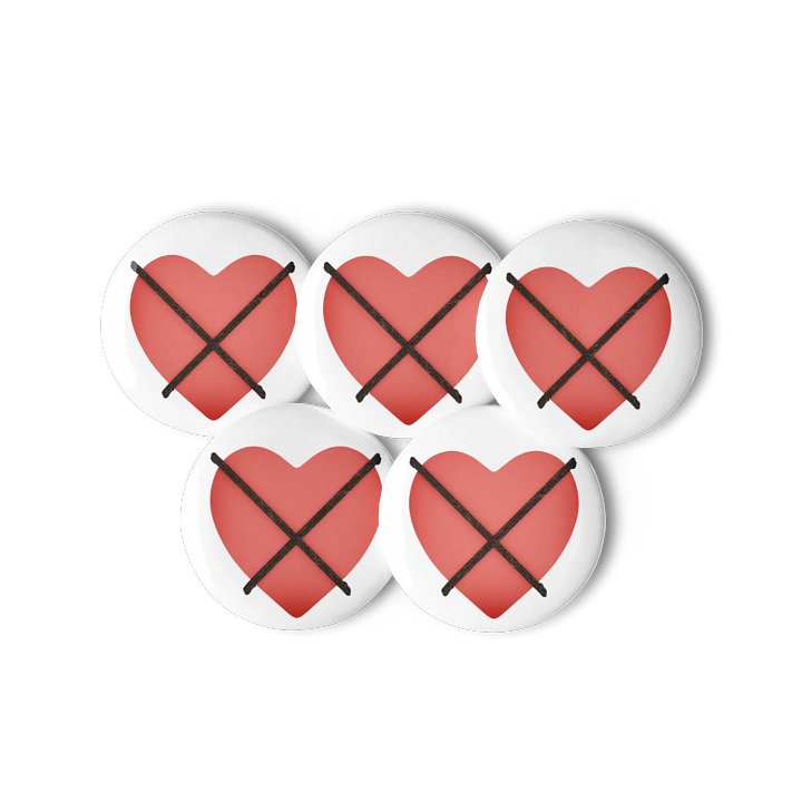 Stitch My Heart Logo Pins product image (3)