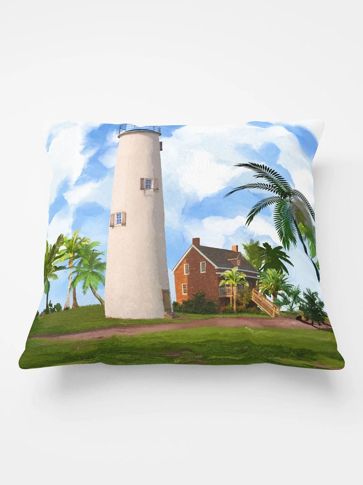 St. George Island Lighthouse – Florida Throw Pillow product image (2)