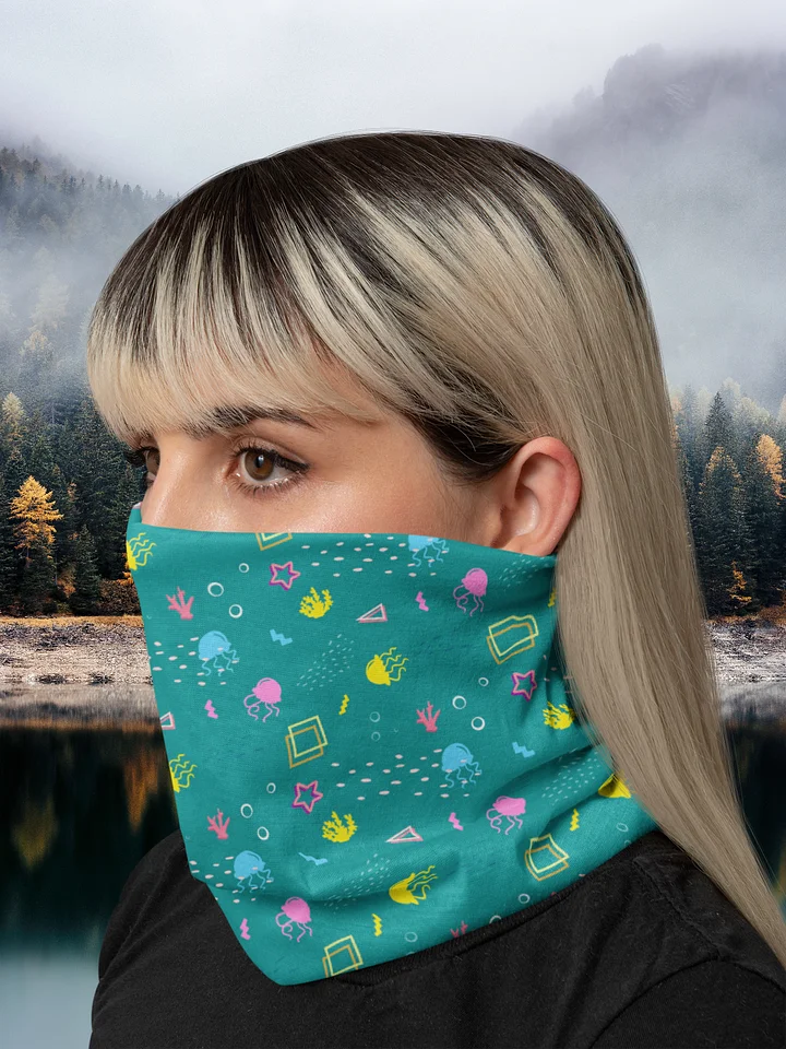 Shifty Seas pattern neck gaiter product image (1)
