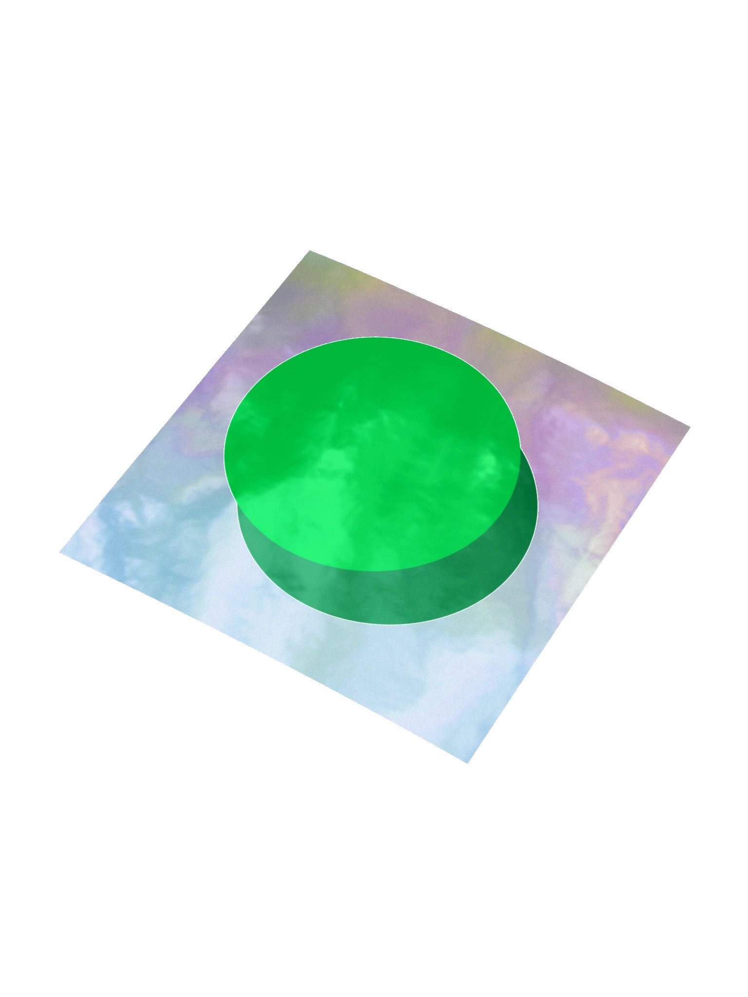 HOLO ZURC Sticker WHITE; Kiss-cut, Blank product image (7)