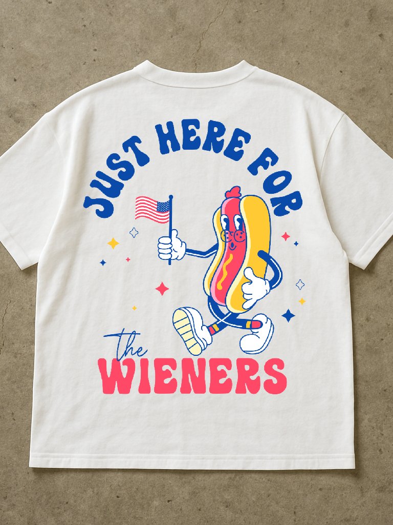 Just Here For The Wieners Shirt product image (2)