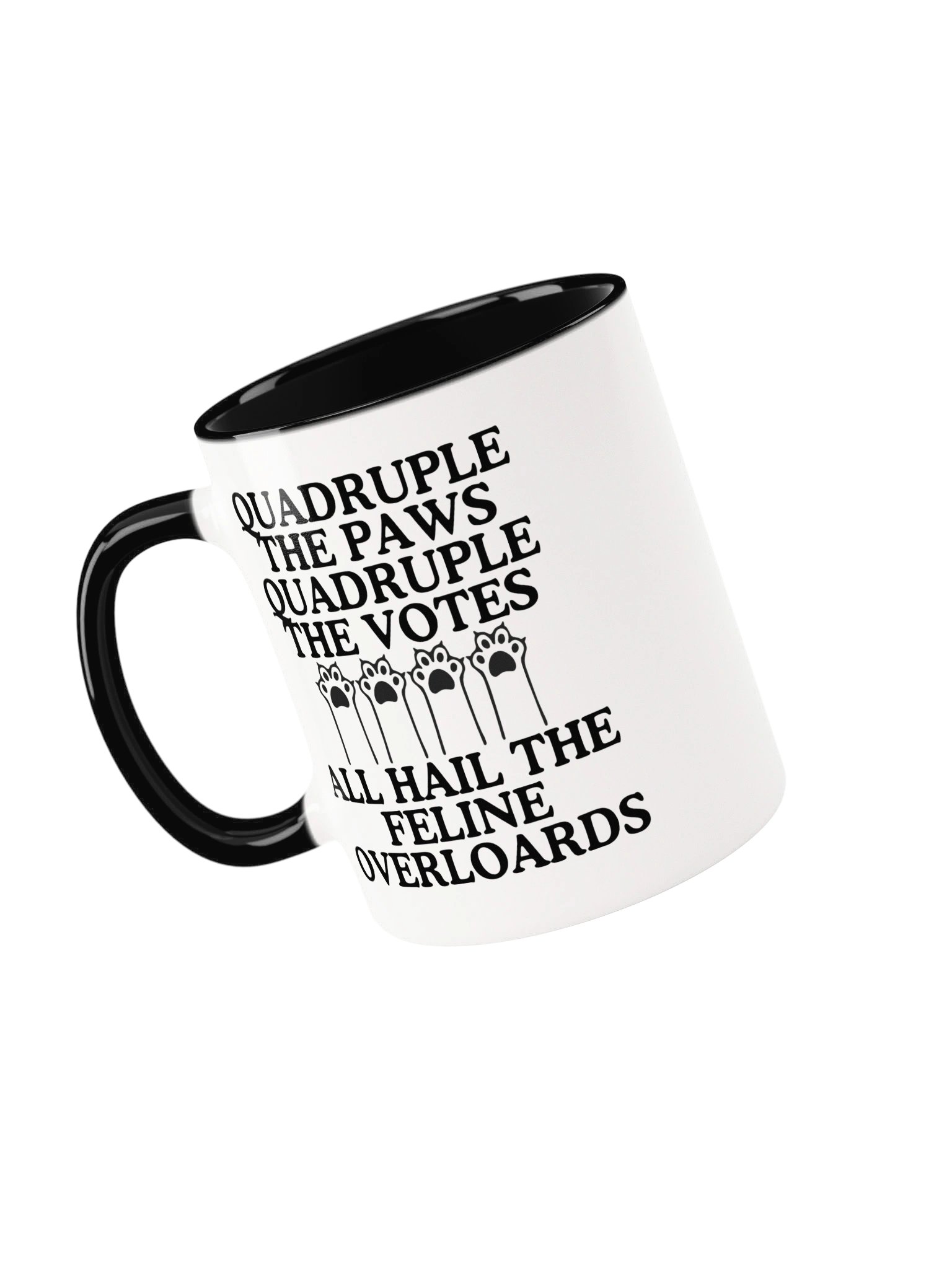 All Hail the Feline Overlords Cat Mug product image (20)