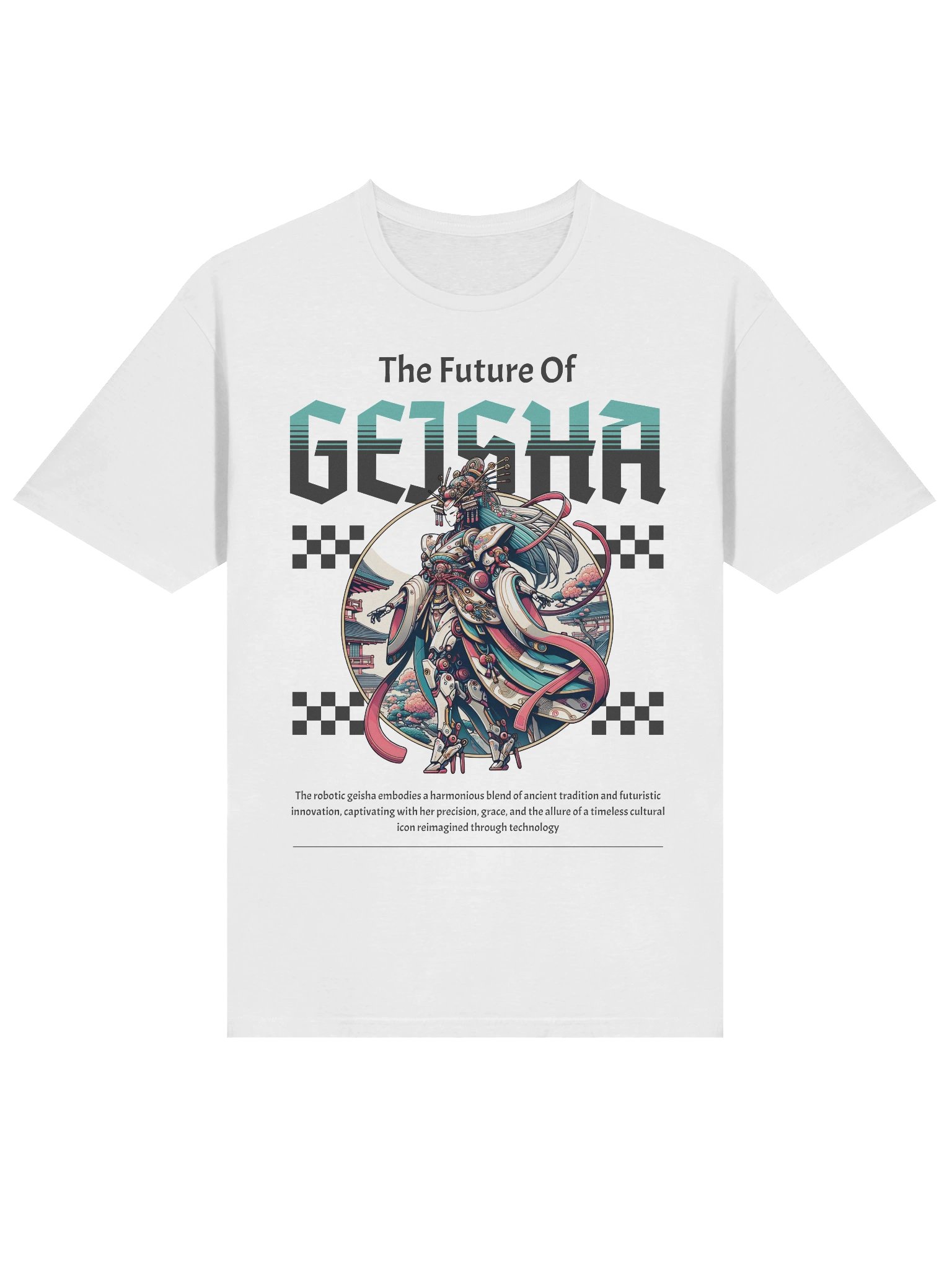 Robotic Geisha Future Tradition T-Shirt - Gildan Softstyle product image (2)