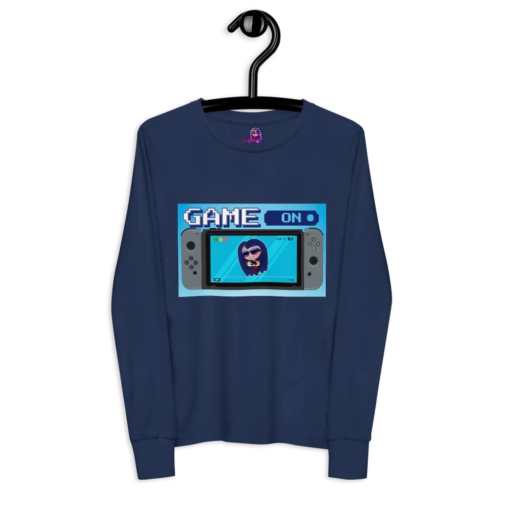 Youth Game On Long Sleeve Top product image (8)