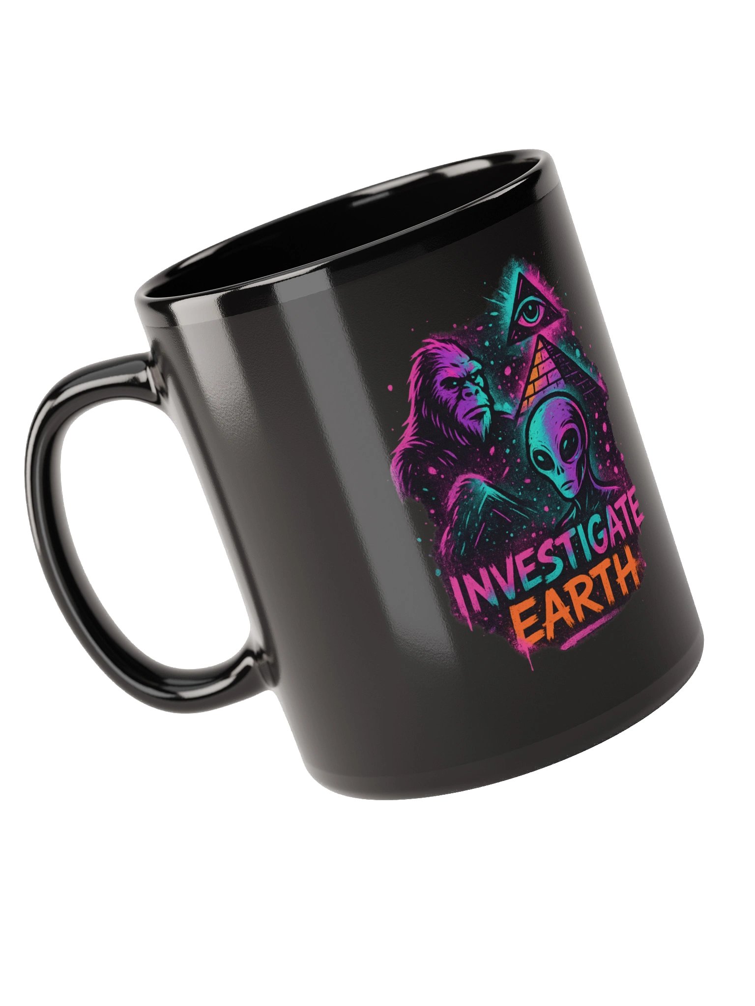 Neon Investigate Earth Mug product image (5)