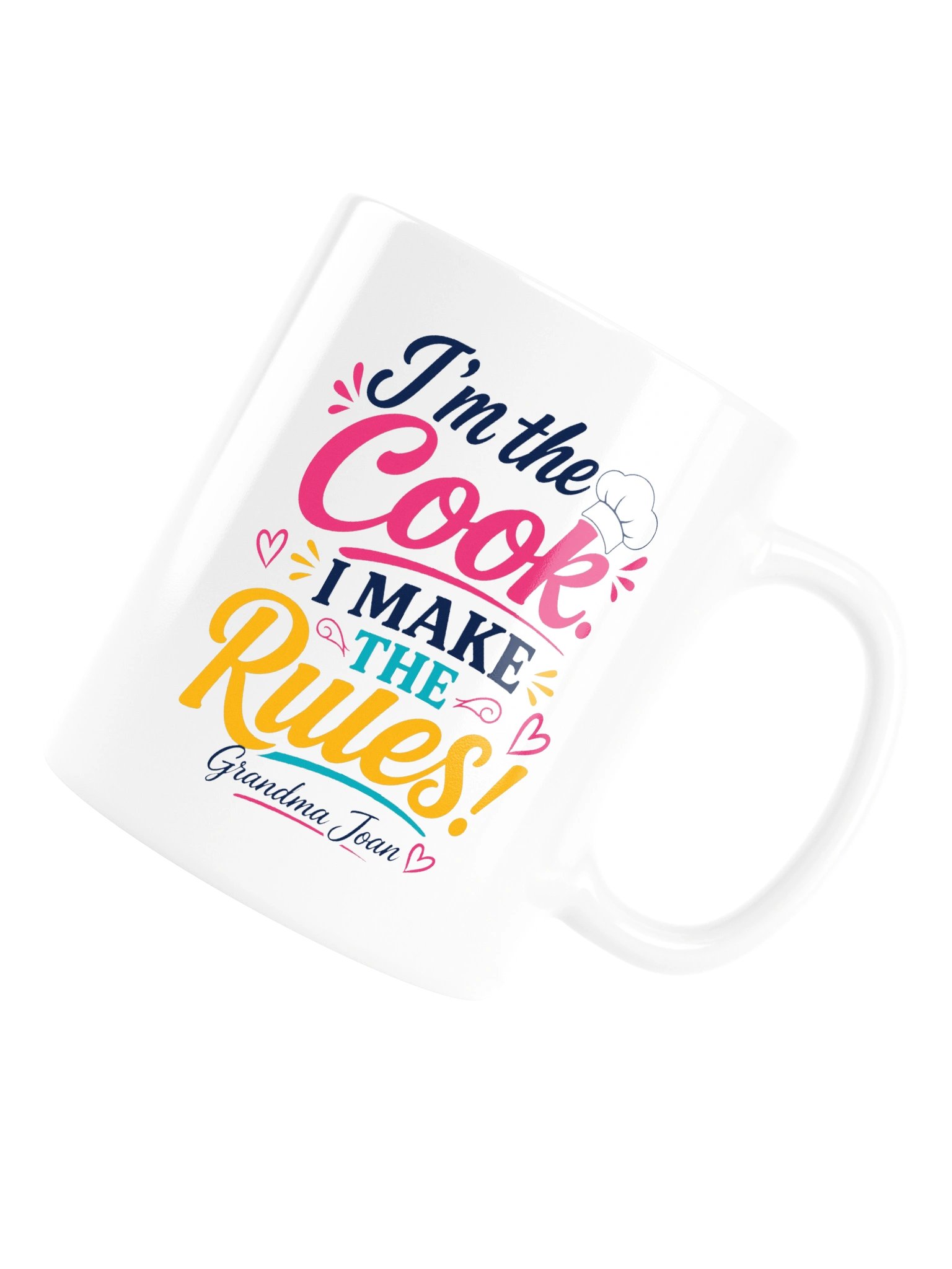 I'm the Cook, I make the Rules! - White Glossy Mug product image (6)