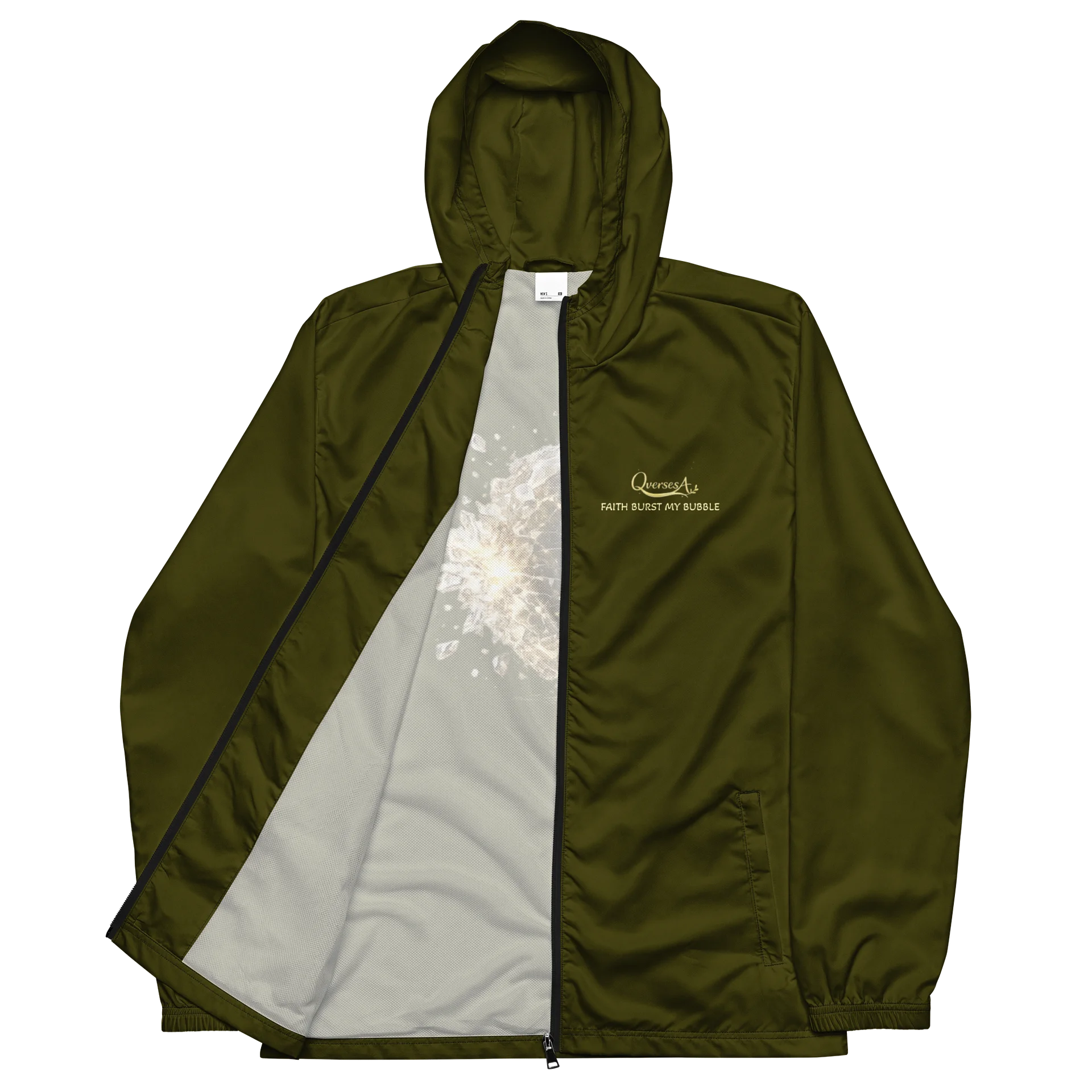 Green - Bubble Windbreaker - unisex product image (3)