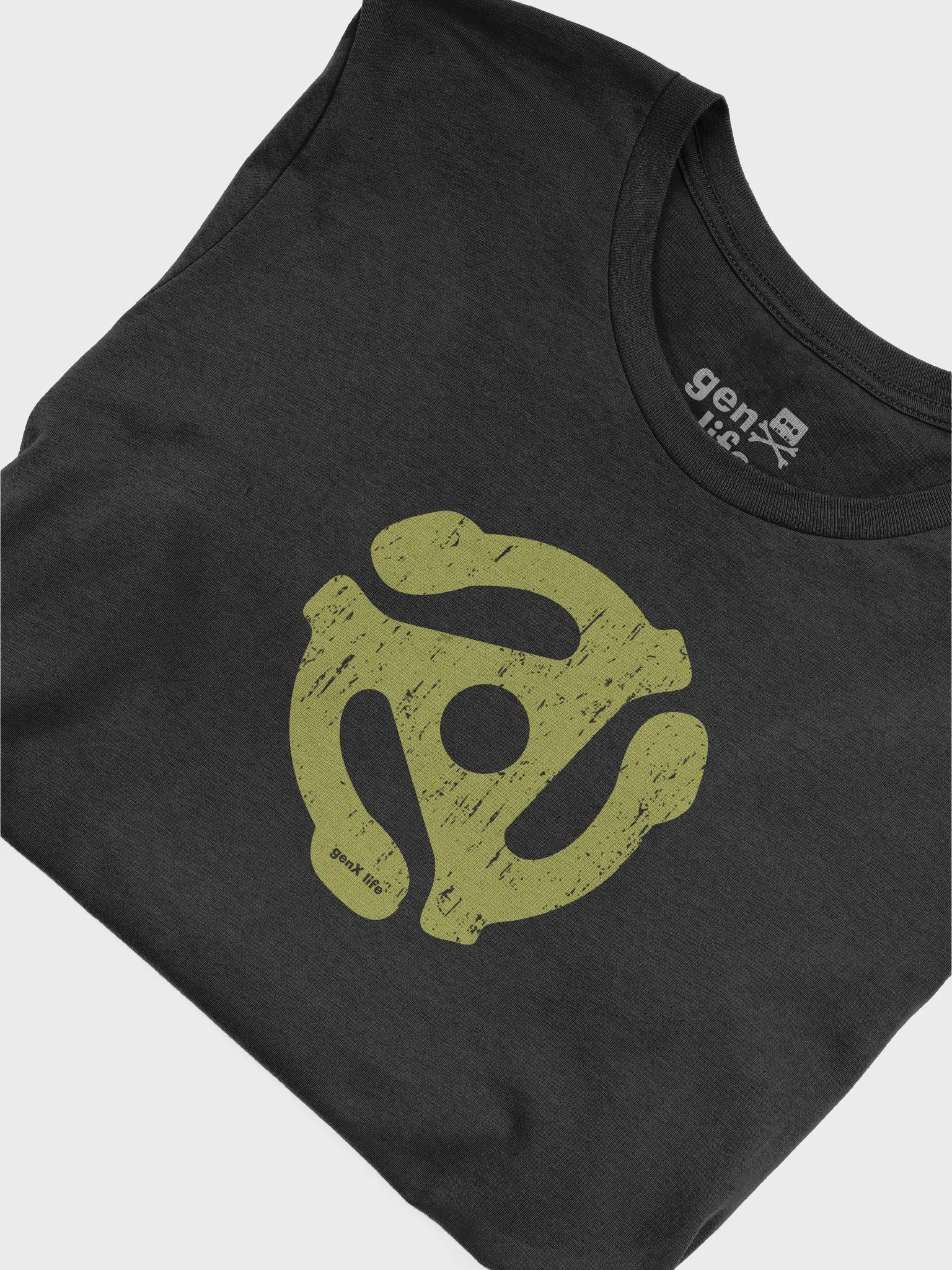 45 RPM Vinyl Record Adapter Tshirt product image (5)