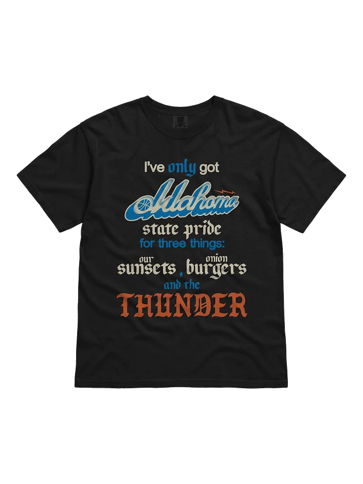 Sunsets, Onion Burgers and Thunder Tee product image (1)