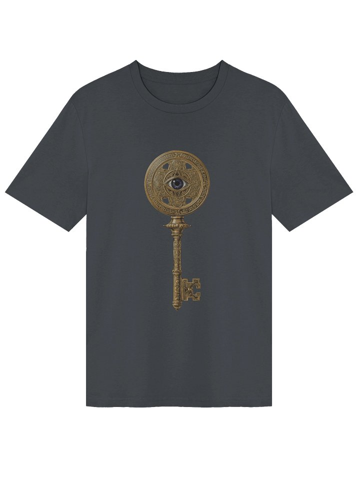 The Gatekeeper’s Key – India Ink Grey Manuscript Edition (Front & Back Print) product image (1)