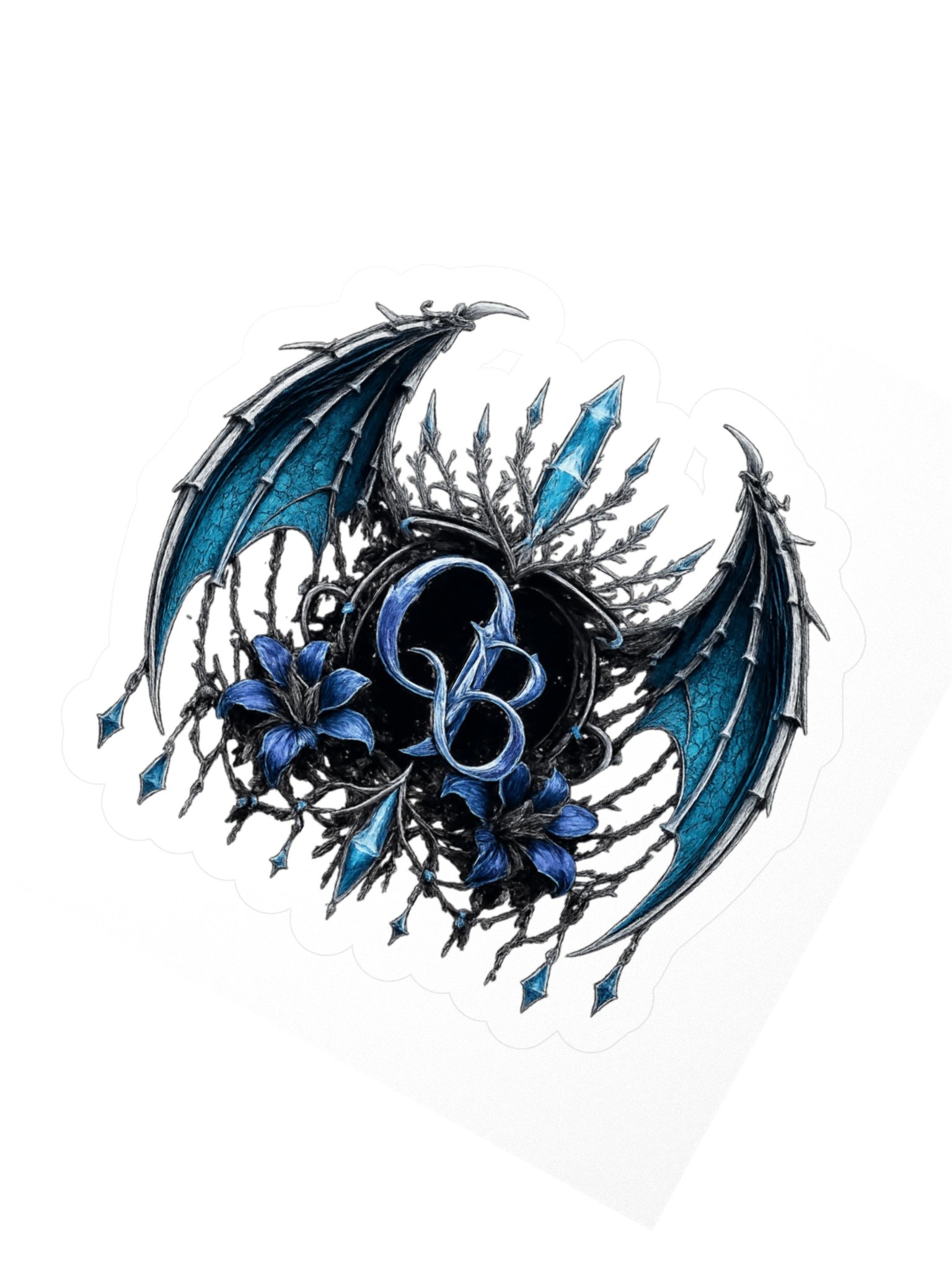 QueenB Logo Sticker product image (2)