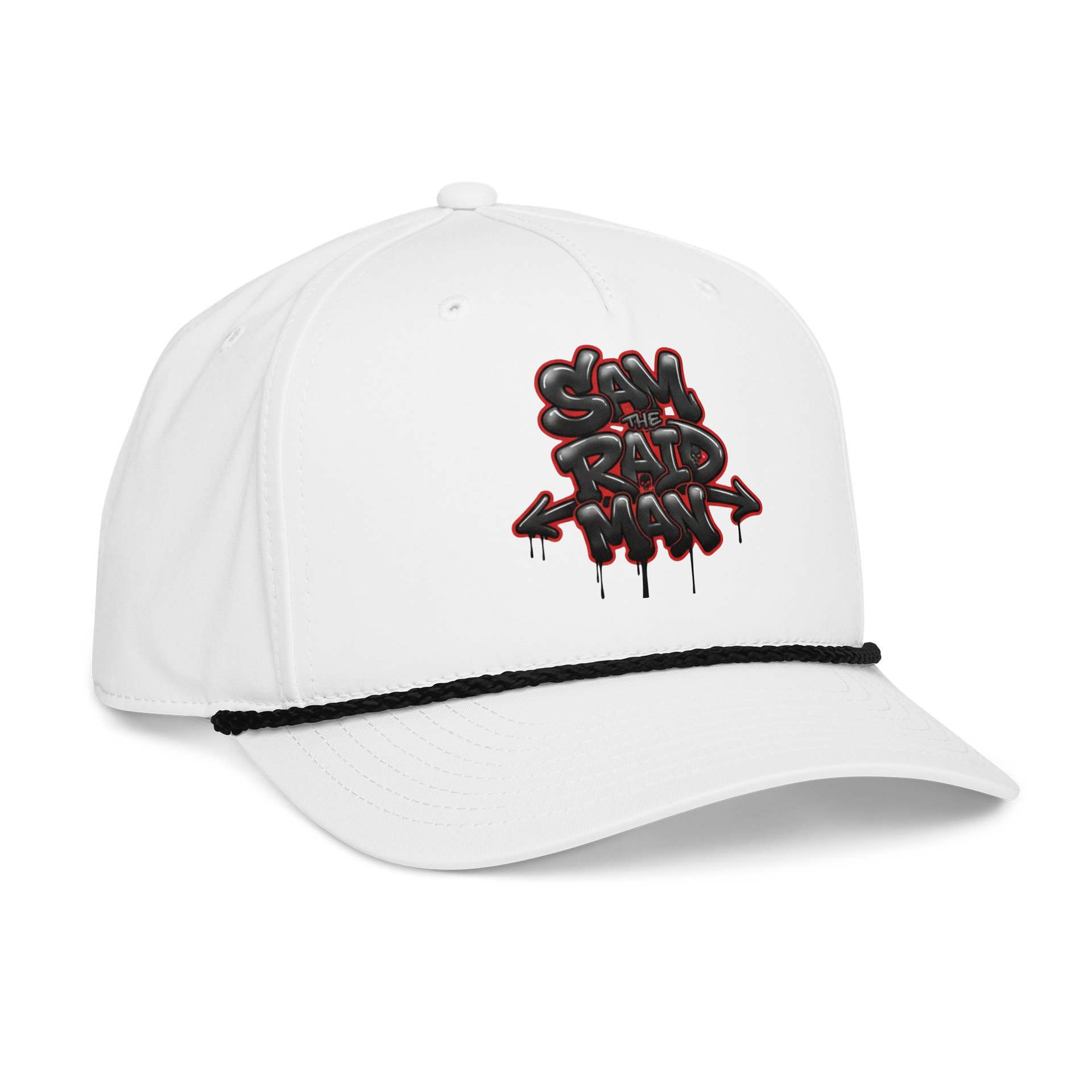 Graffiti Rope Hat (White) product image (4)