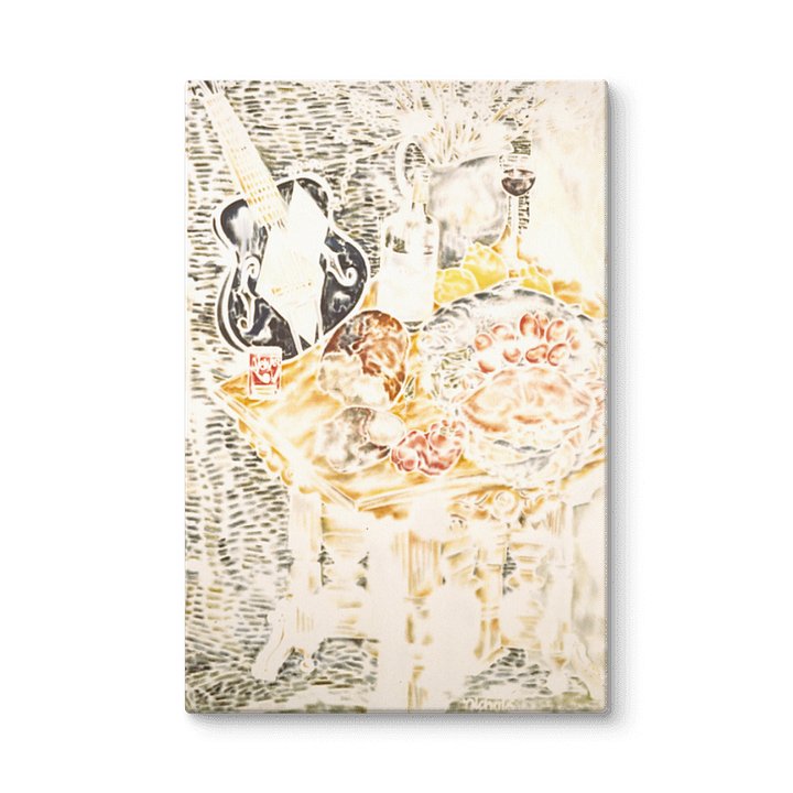 Still Life with Salmon and Crab (1989) on canvas product image (2)