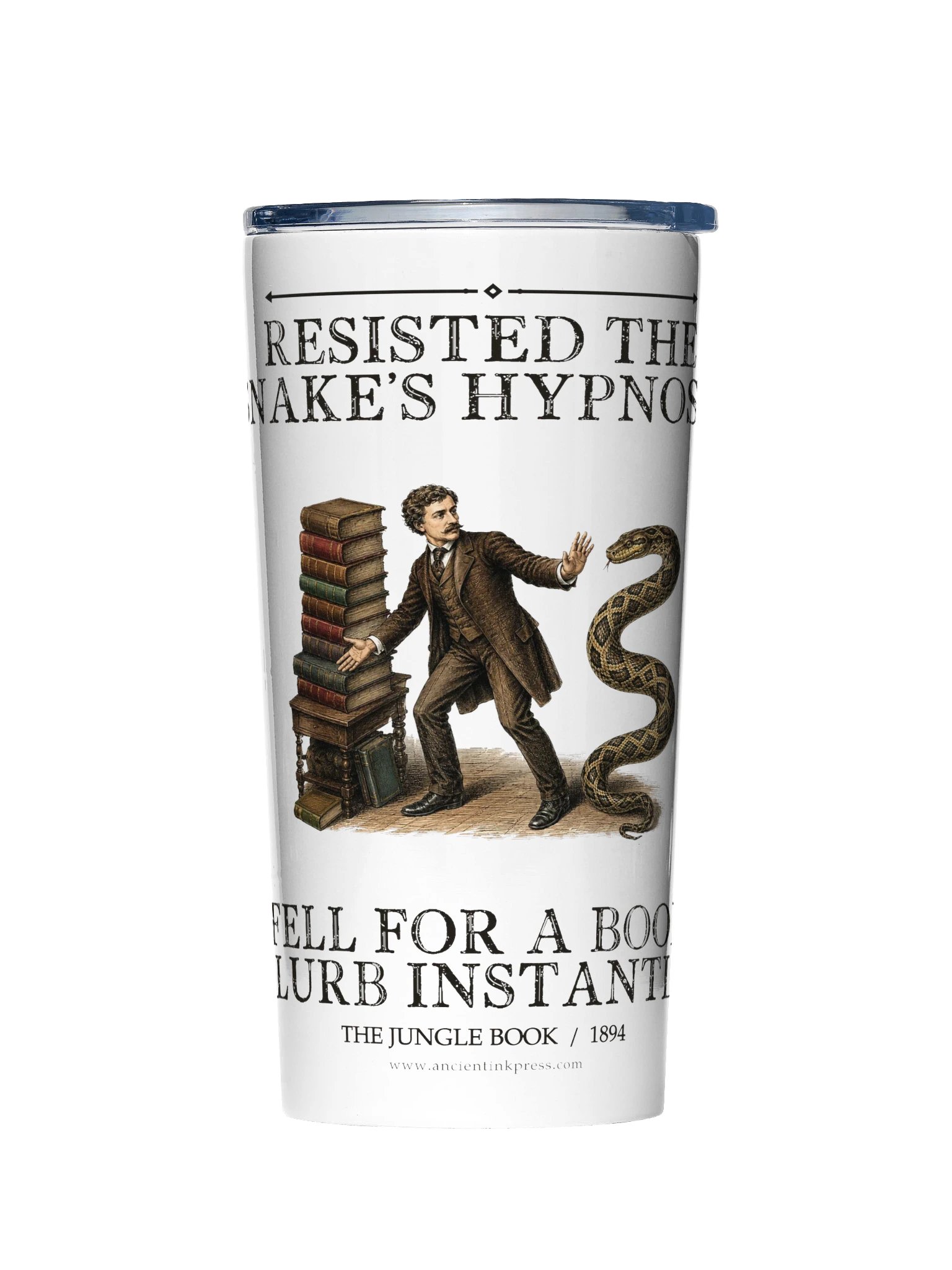 Resisted Snake S Hypnosis Fell For Book -- The Jungle Book 20oz Tumbler product image (1)