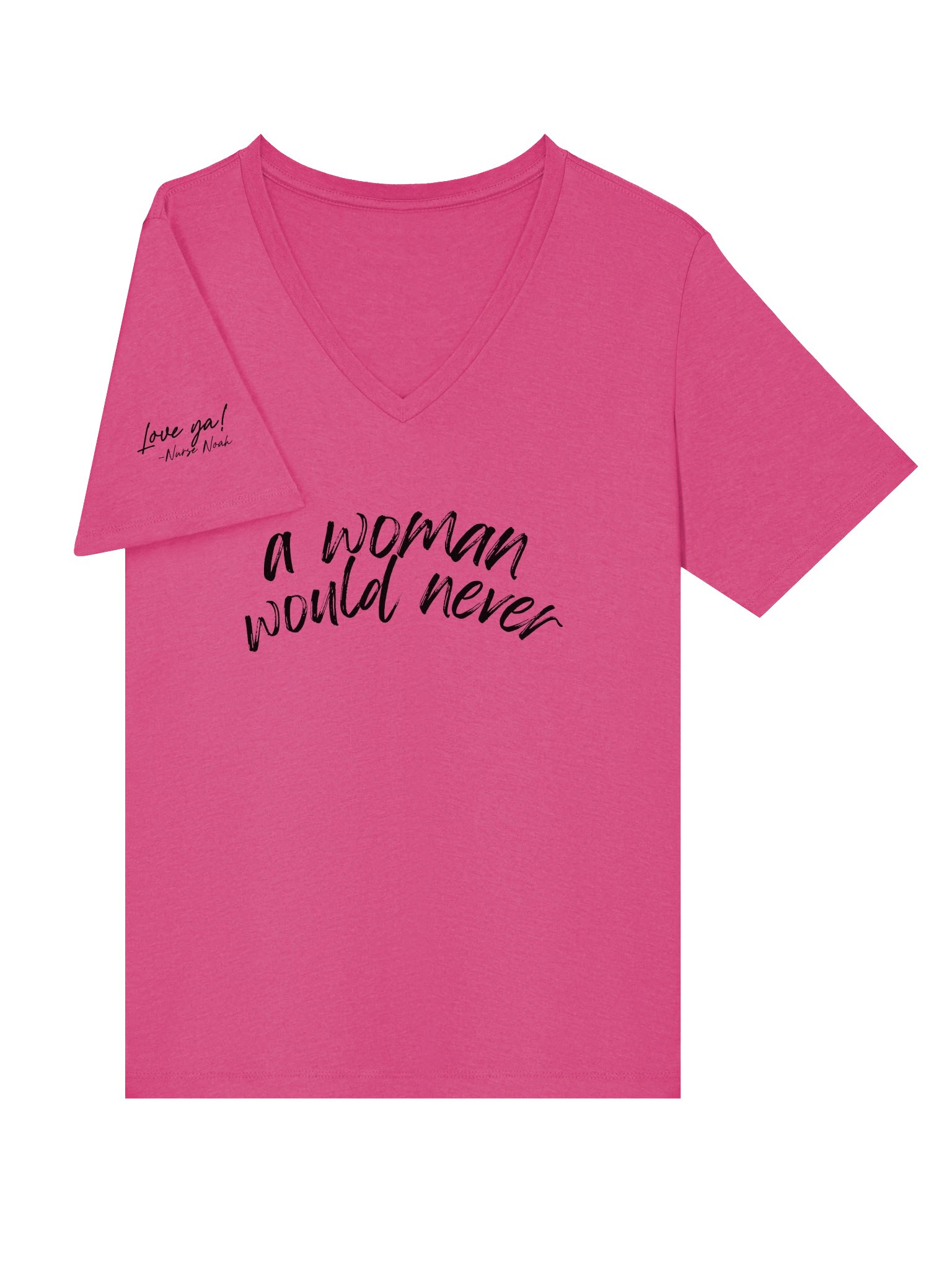 A Woman Would Never (v-neck) product image (27)