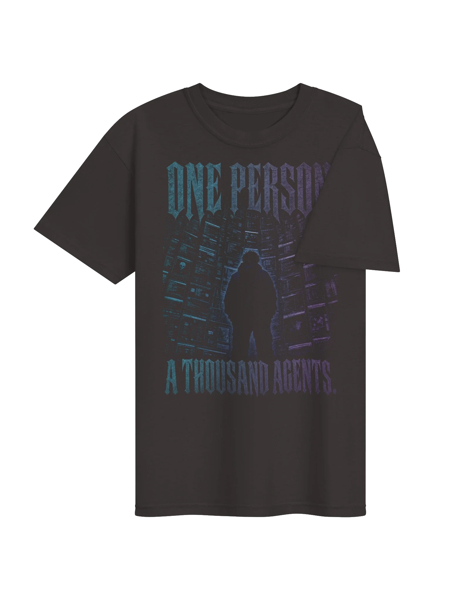 One Person. A Thousand Agents. Tee — view 12