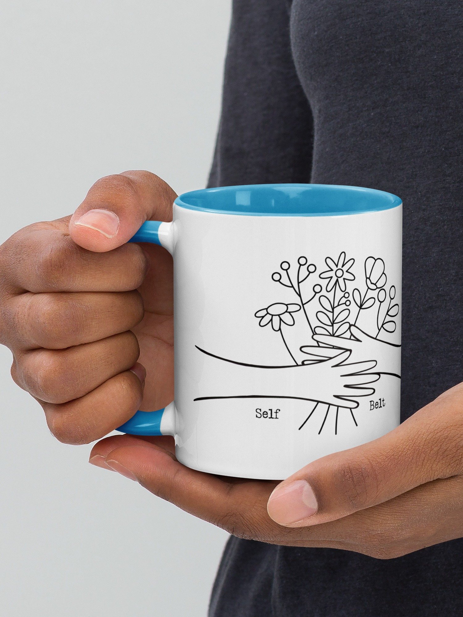 Self Belt - Turquoise Mug product image (1)