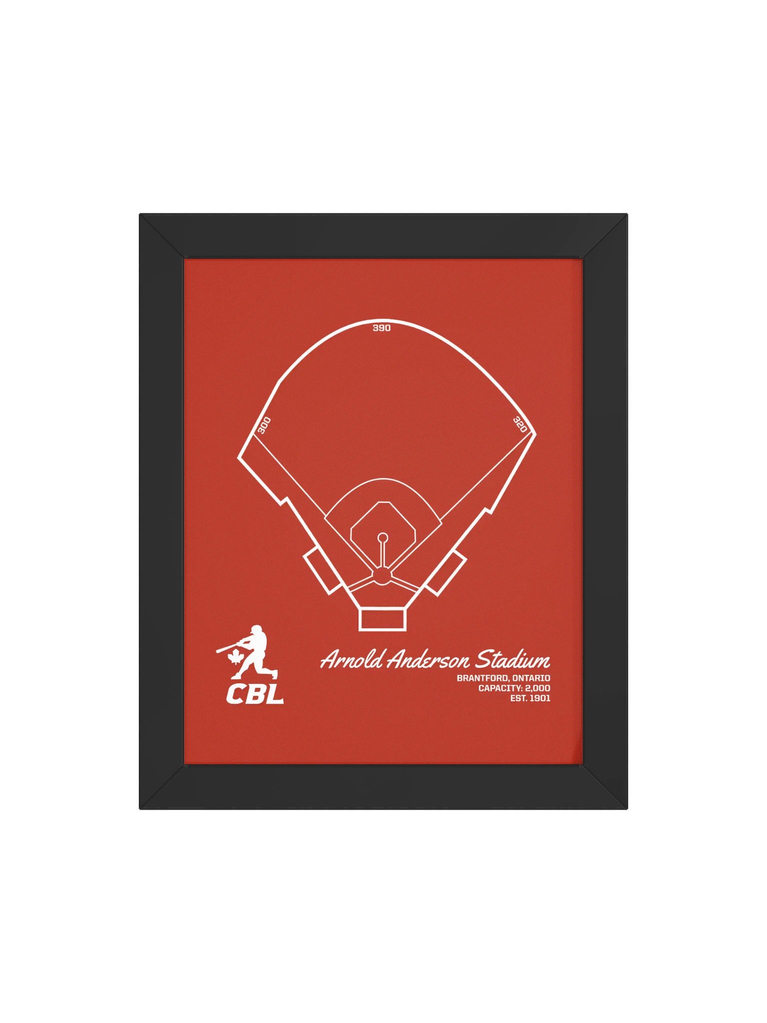 Brantford Ballpark Print product image (58)