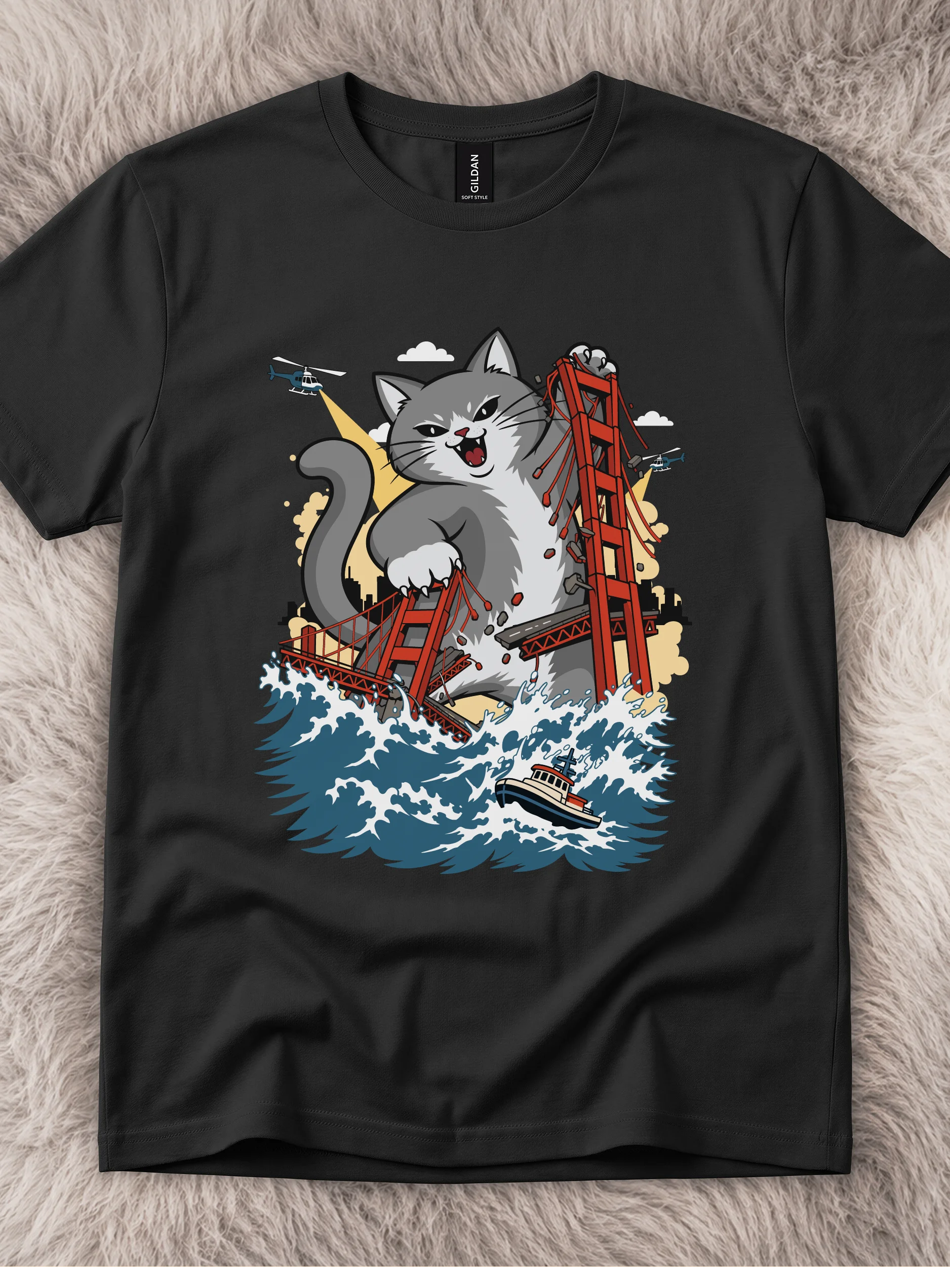 Golden Gate Destruction Tee product image (31)