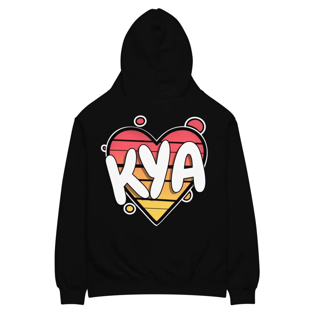KYA Heart Gradient Hoodie product image (4)