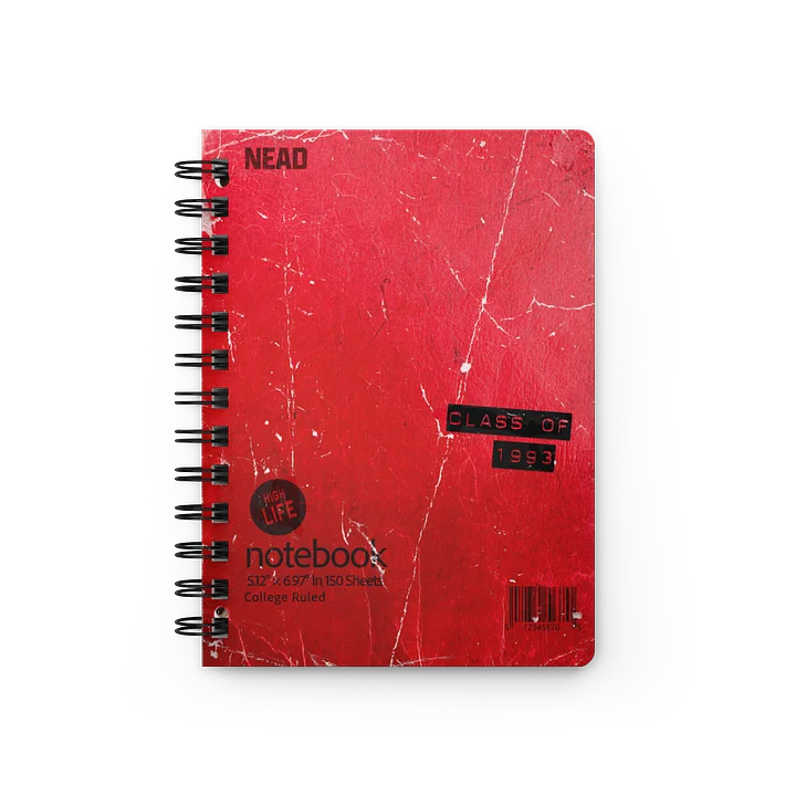 NIGHT TERROR: "90s" Themed Spiral Bound Journal product image (1)