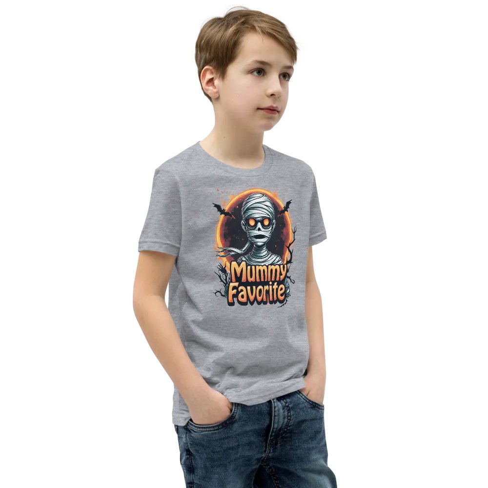 Spooky Mummy Youth T-Shirt product image (18)