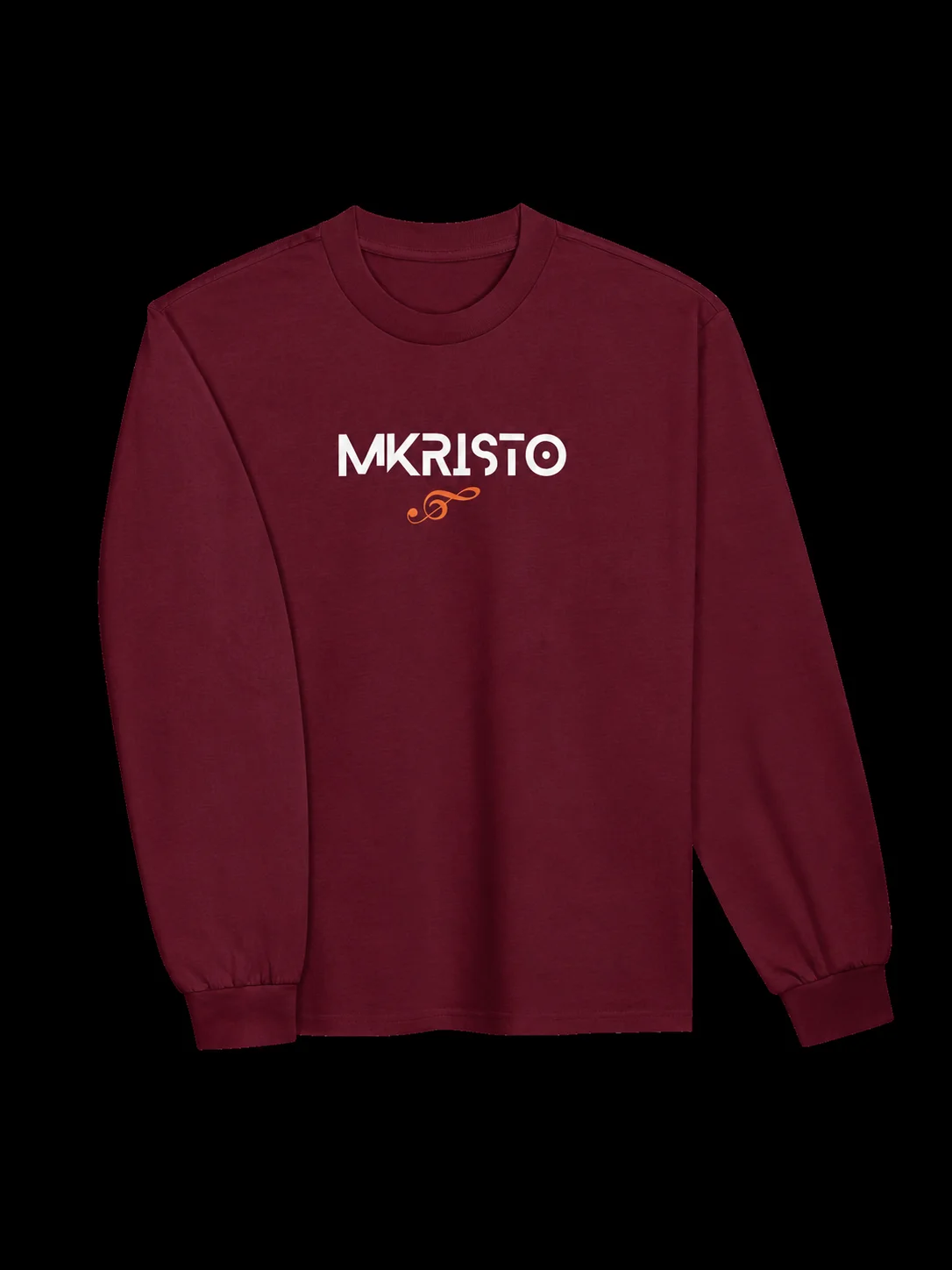 Mkristo Minimalist Music Logo Long Sleeve product image (10)