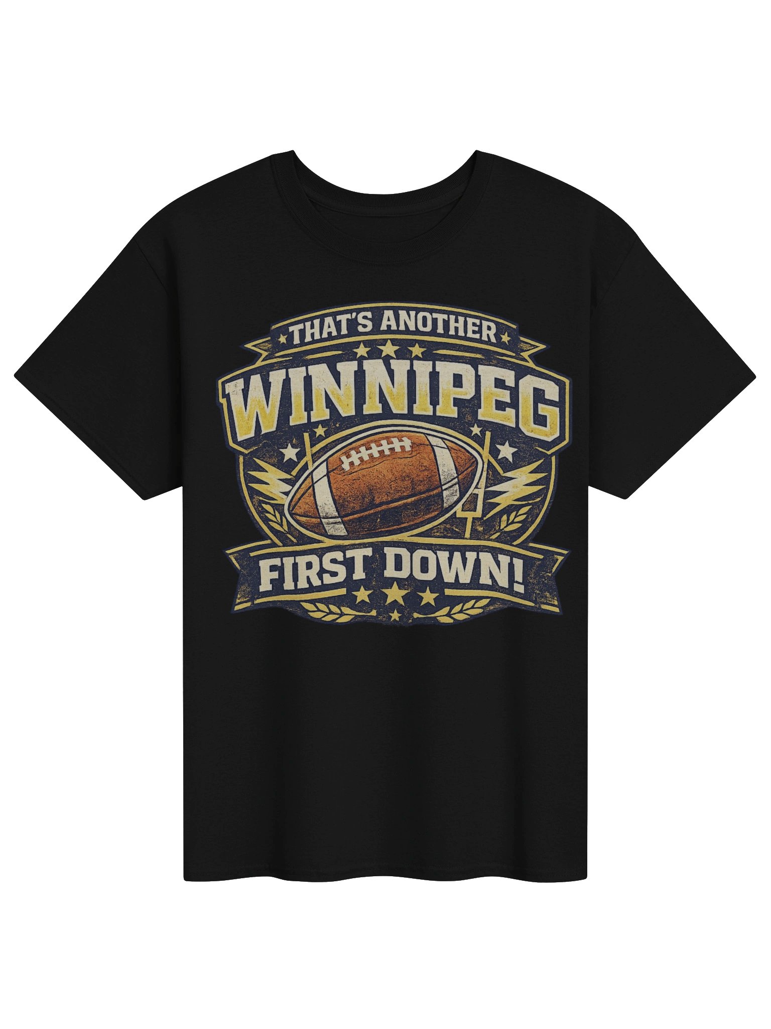 That's Another Winnipeg First Down! — Heavyweight Tee product image (1)
