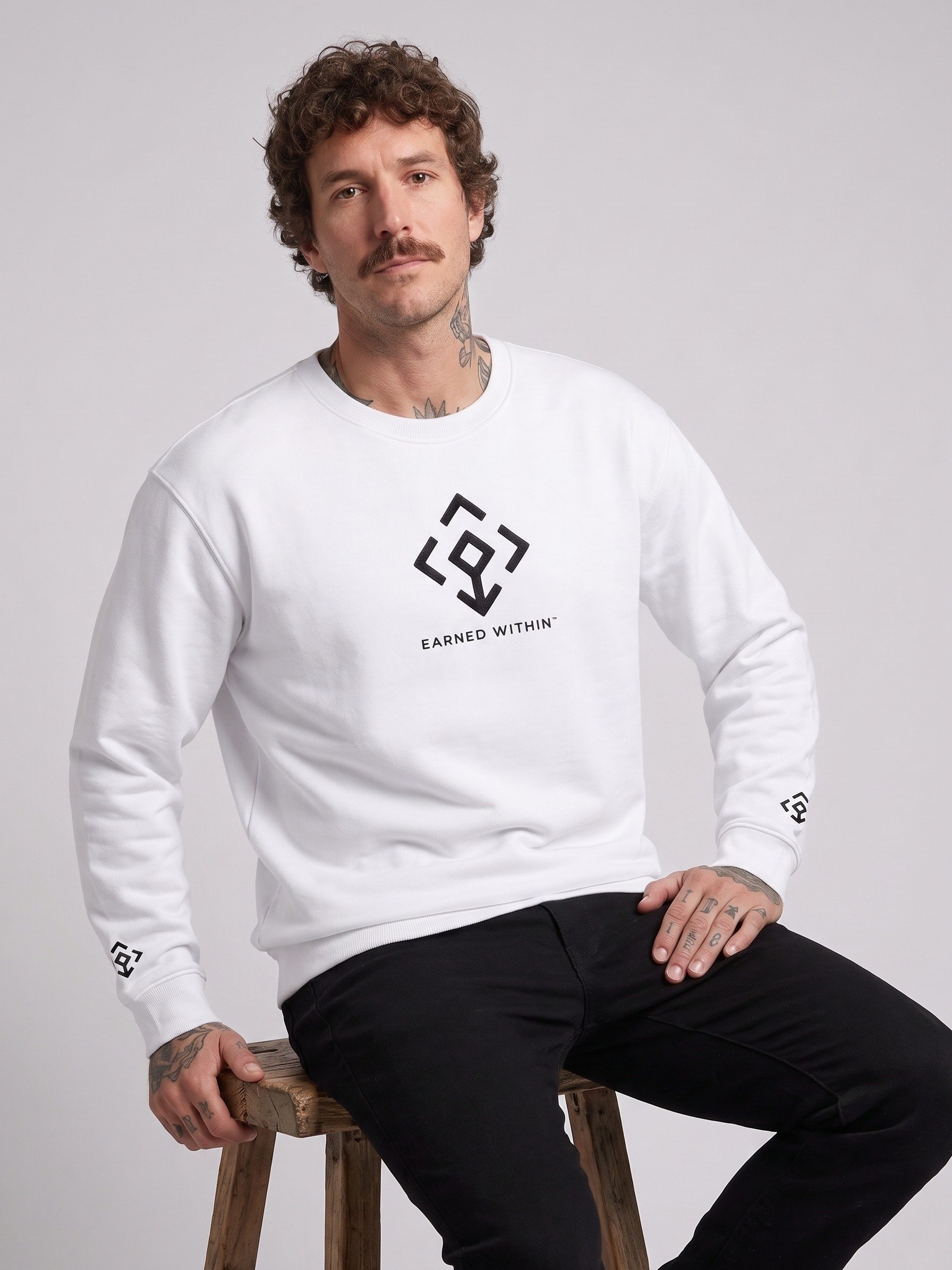 THE MARK CREWNECK — LIGHT product image (4)