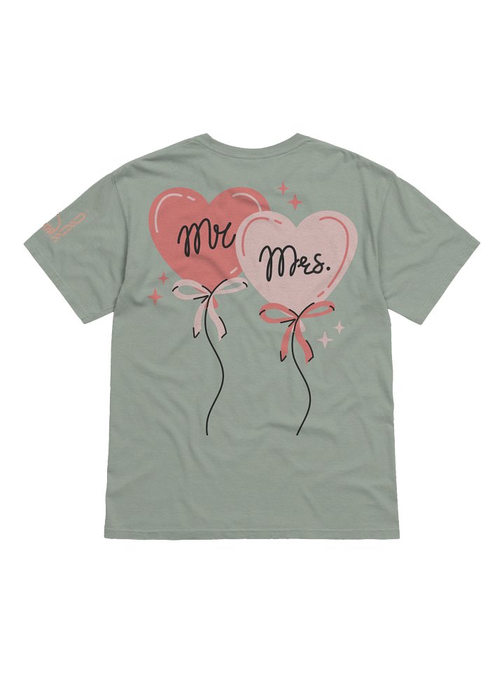 Just Married Wedding Day Original Comfort Tee product image (2)