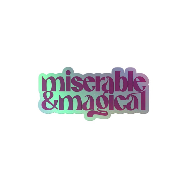 At The Same Time - Holo Sticker product image (2)