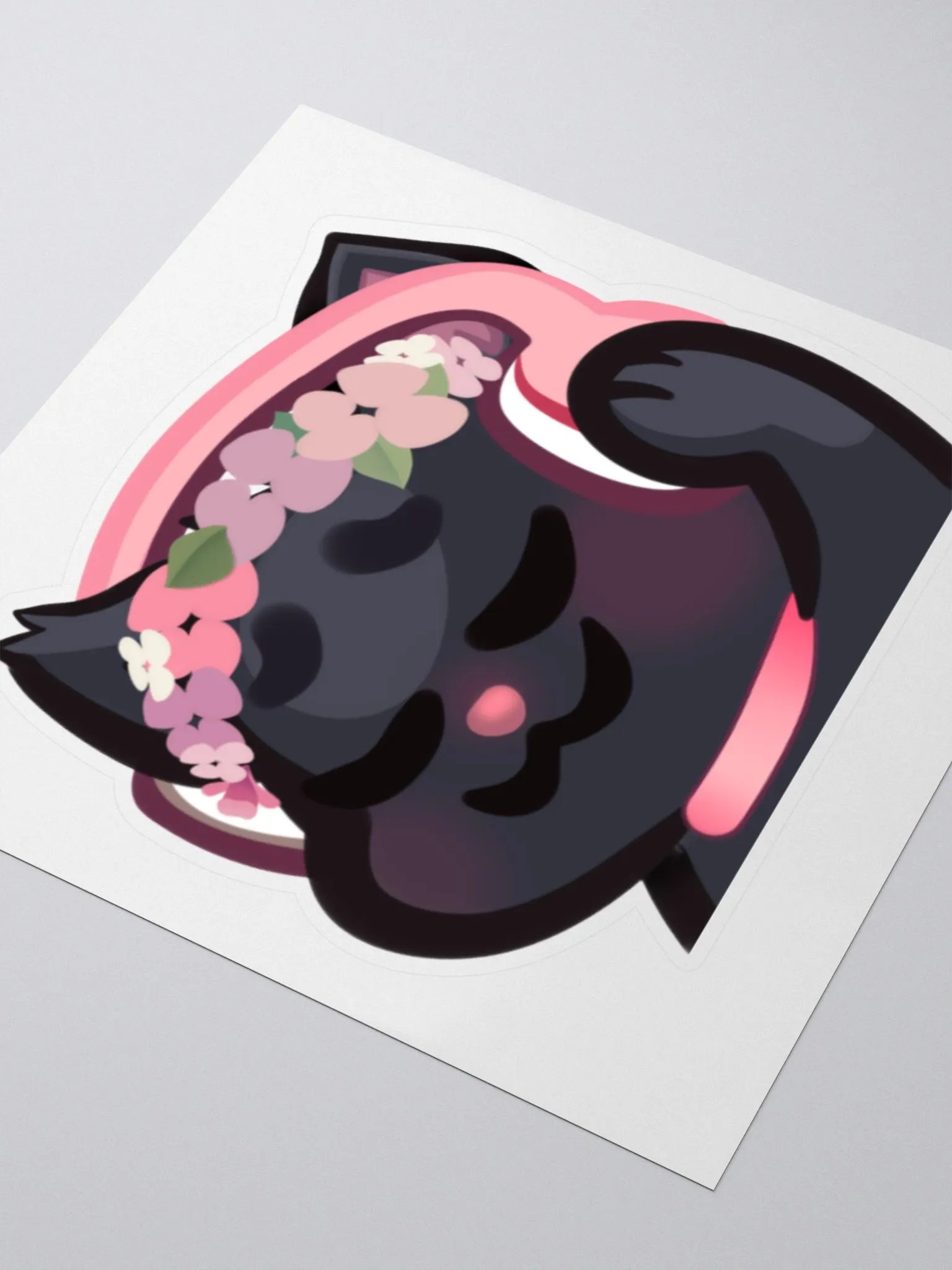 Flower Cat Jam Sticker product image (3)