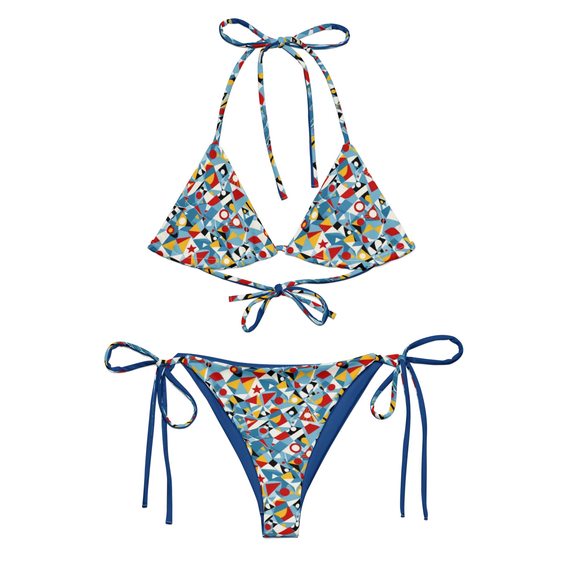 Ocean Blue Bliss Recycled Bikini Set product image (1)
