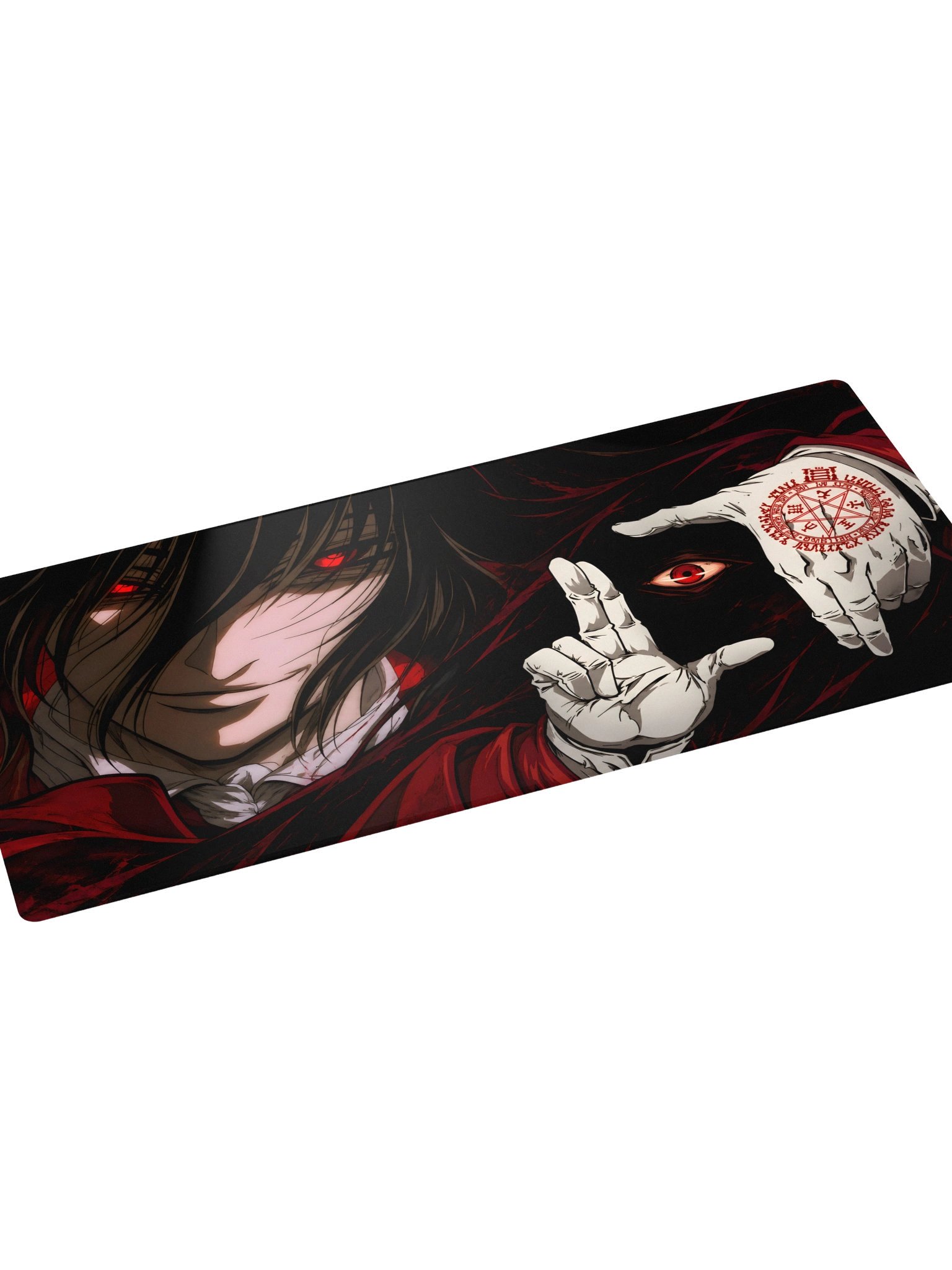 Crimson Gaze | OniDeskt Mouse Pad product image (3)