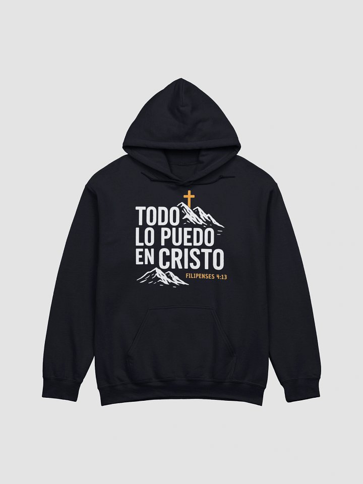 Sudadera Unisex Con Capucha | Todo lo puedo en Cristo product image (13)