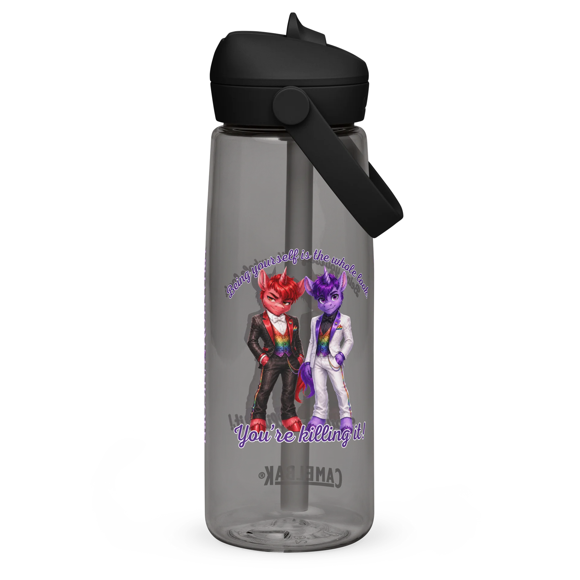 2026 Pride CamelBak Thrive® Flip Straw Water Bottle - You're Killing It! product image (2)