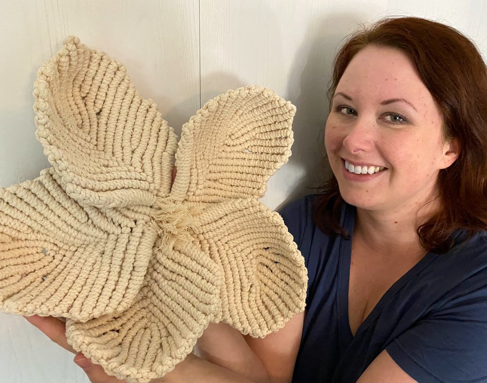 Big Macrame Flower (Digital PDF Pattern) product image (3)