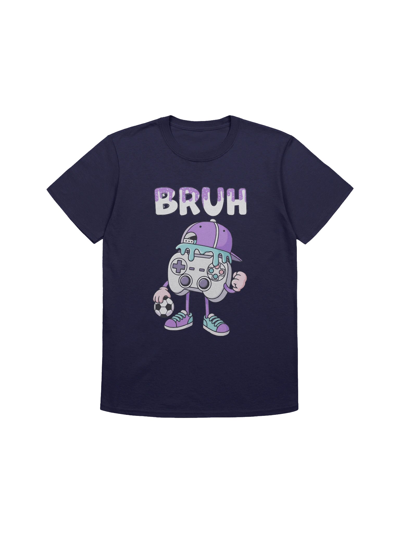 Bruh Funny Gaming Controller Unisex T-Shirt product image (9)