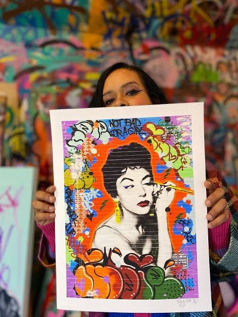 NOT BAD FOR A GIRL - ORIGINAL WORK product image (4)