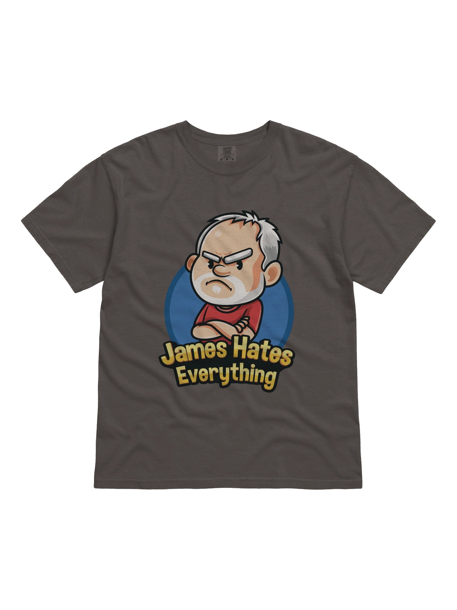 James Hates Everything T-Shirt (gray) product image (1)