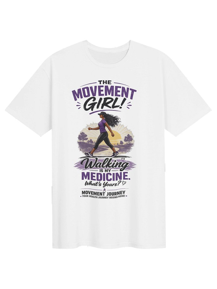The Movement Girl White Tshirt product image (1)