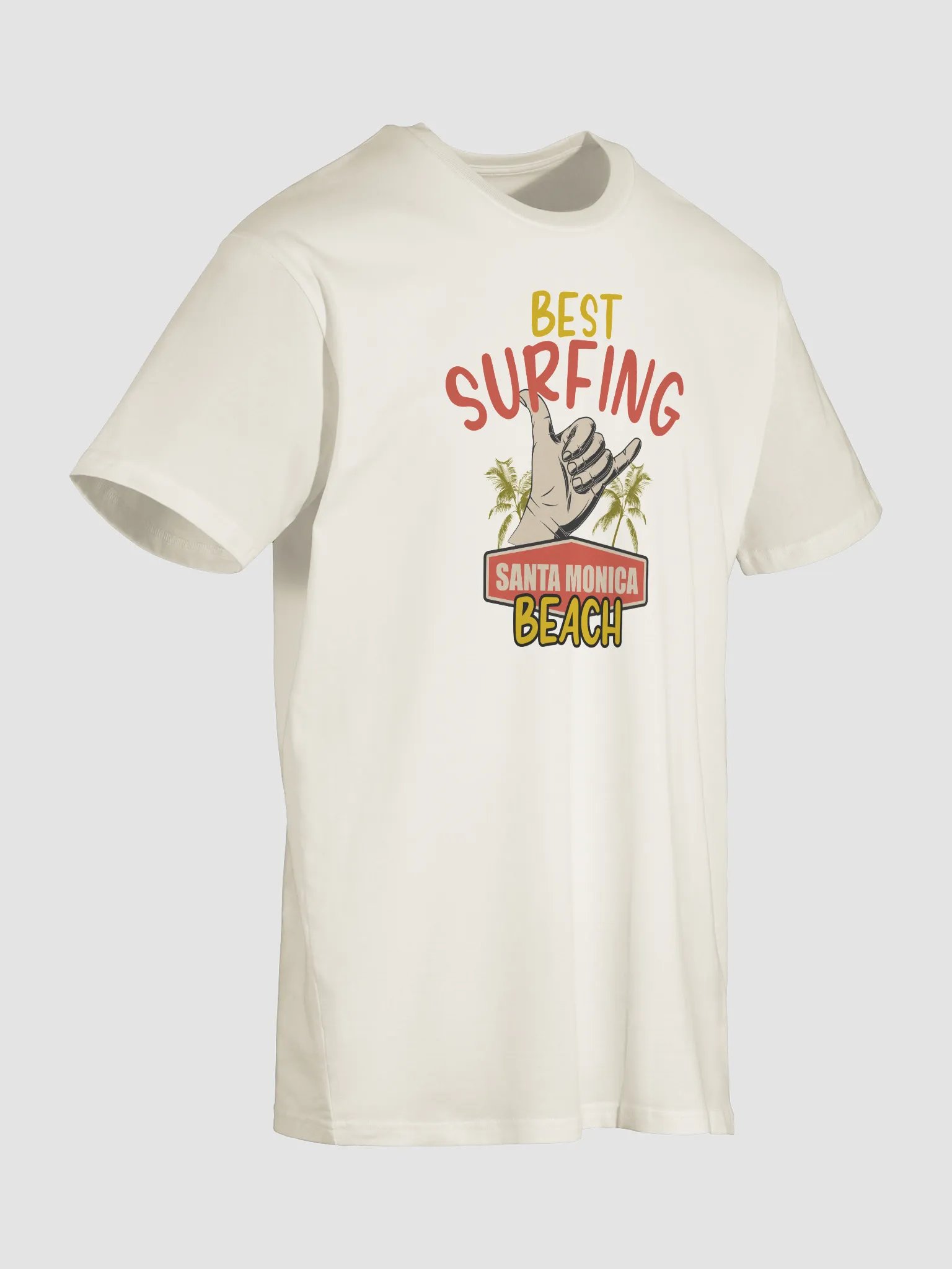 Surfing Santa Monica Shaka Tee product image (22)