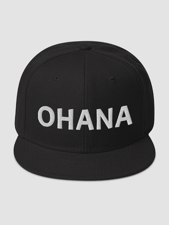 Ohana Snapback Baseball Cap product image (2)