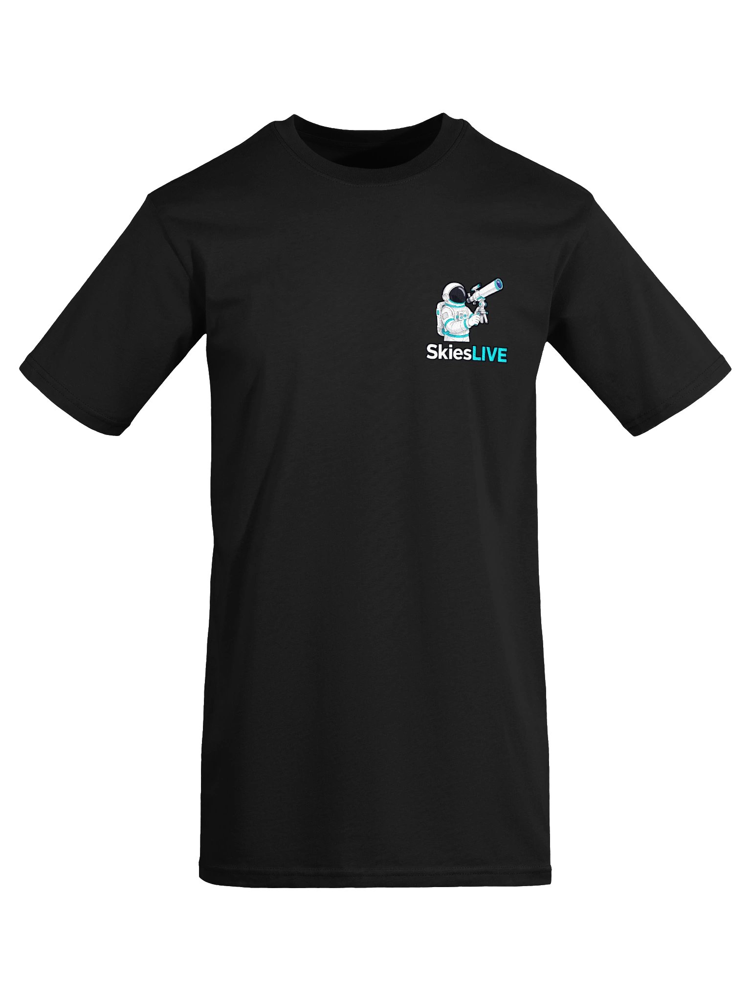 SkiesLIVE Astronaut Premium Heavyweight Embroidered Tee product image (62)