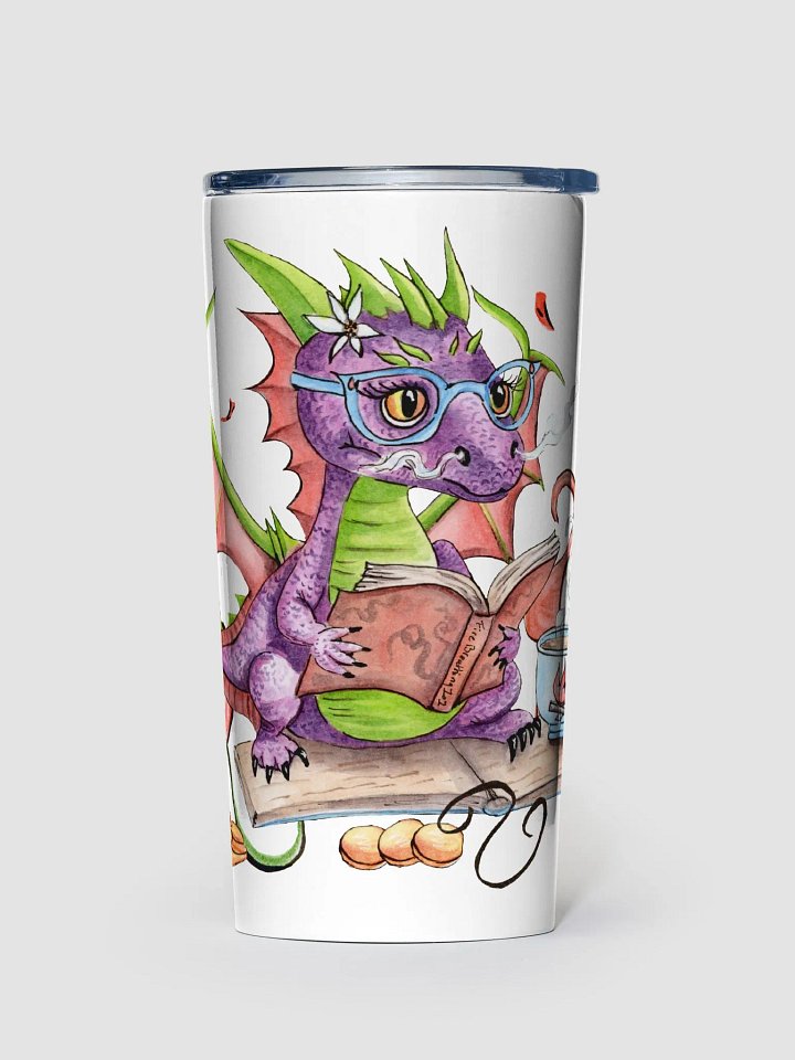 Learning to Breathe Fire Dragon 20oz Stainless Steel Tumbler product image (2)