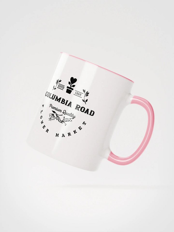 Columbia Road Market Peek-a-Boo Ceramic Mug (Pink) product image (2)