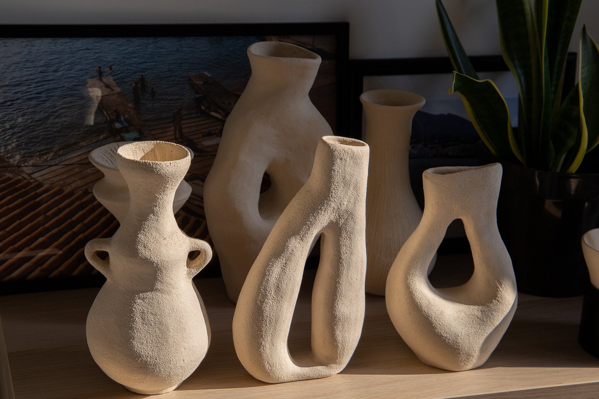 Adriatic coast ceramic vase product image (6)