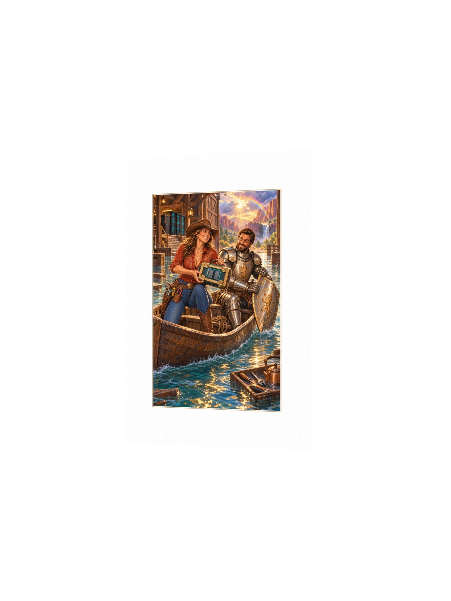 Disaster Recovery Small Art Print product image (2)
