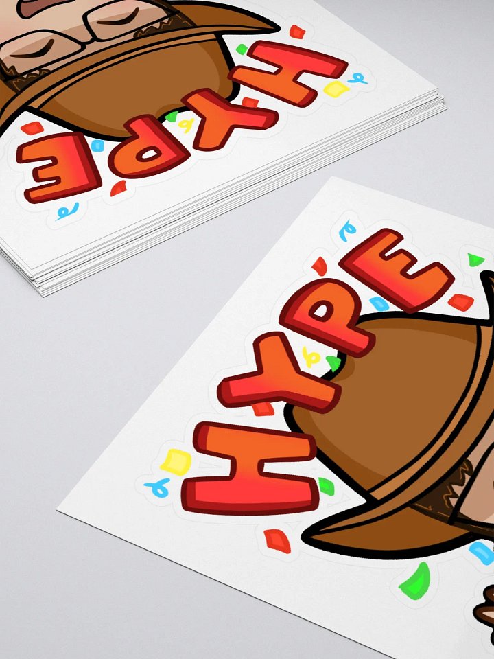 Hype Emote Sticker product image (2)