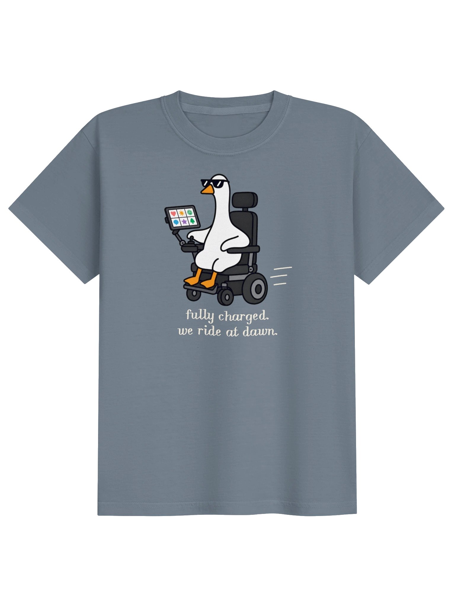 Fully Charged - Power Chair - Kids Tee product image (1)